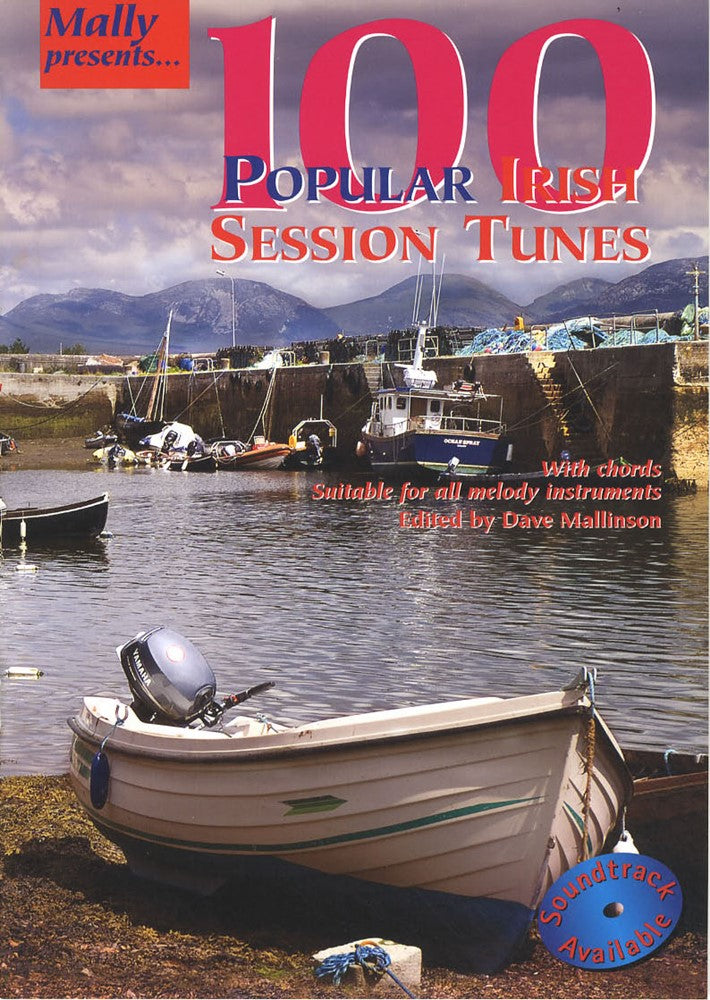 front cover of 100 Popular Irish Session Tunes Music Book
