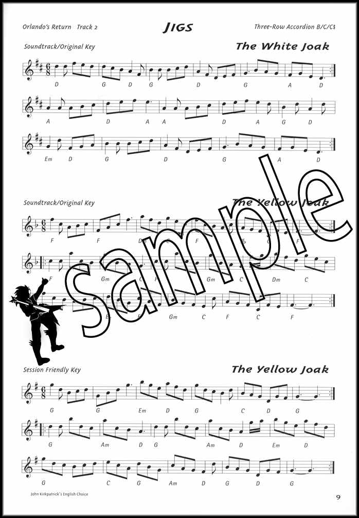 1st sample page from John Kirkpatricks English Choice