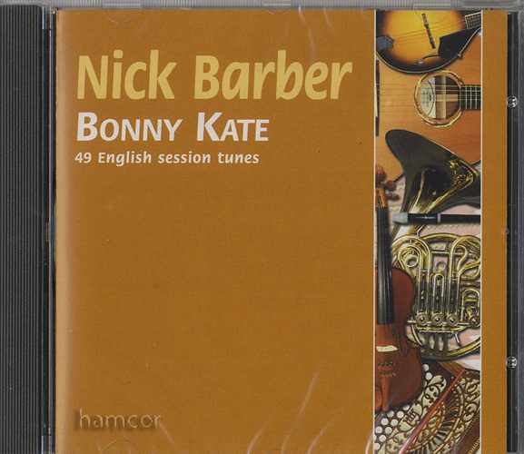 front cover of Nick Barber Bonny Kate CD