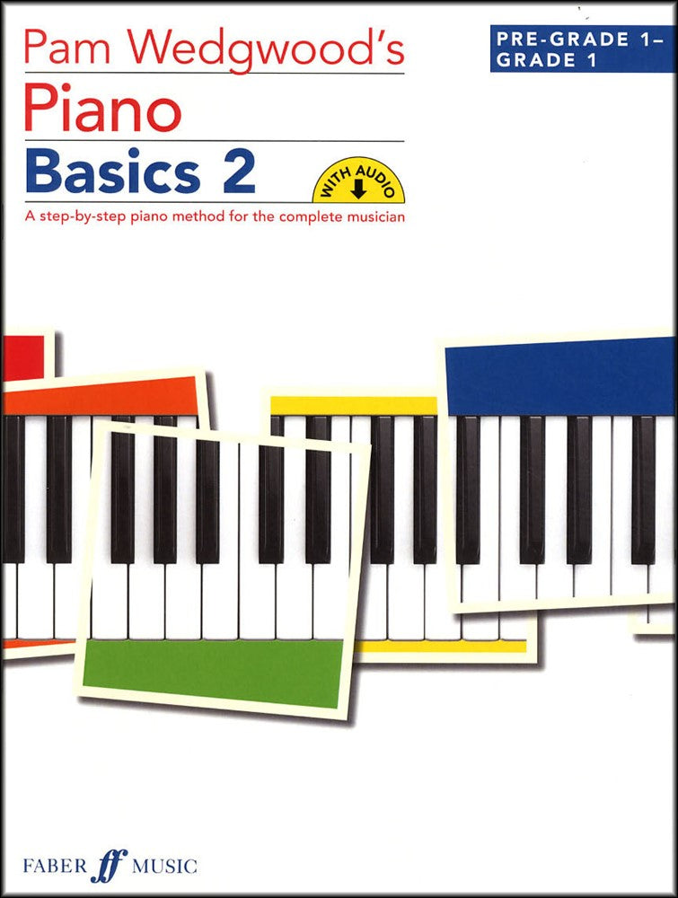 front cover of Pam Wedgwood's Piano Basics 2 Book/Audio