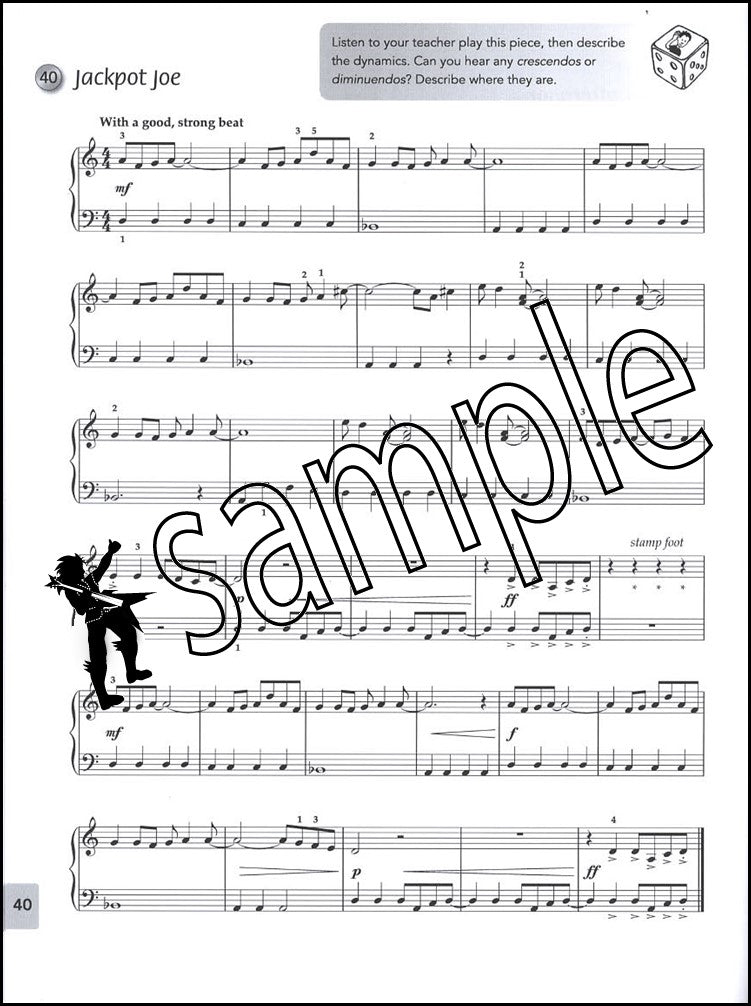 3rd sample page from Pam Wedgwood's Piano Basics 2 Book/Audio