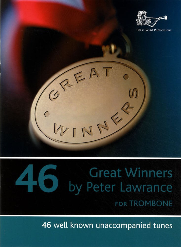 front cover of Great Winners Trombone Bass Clef Book Only