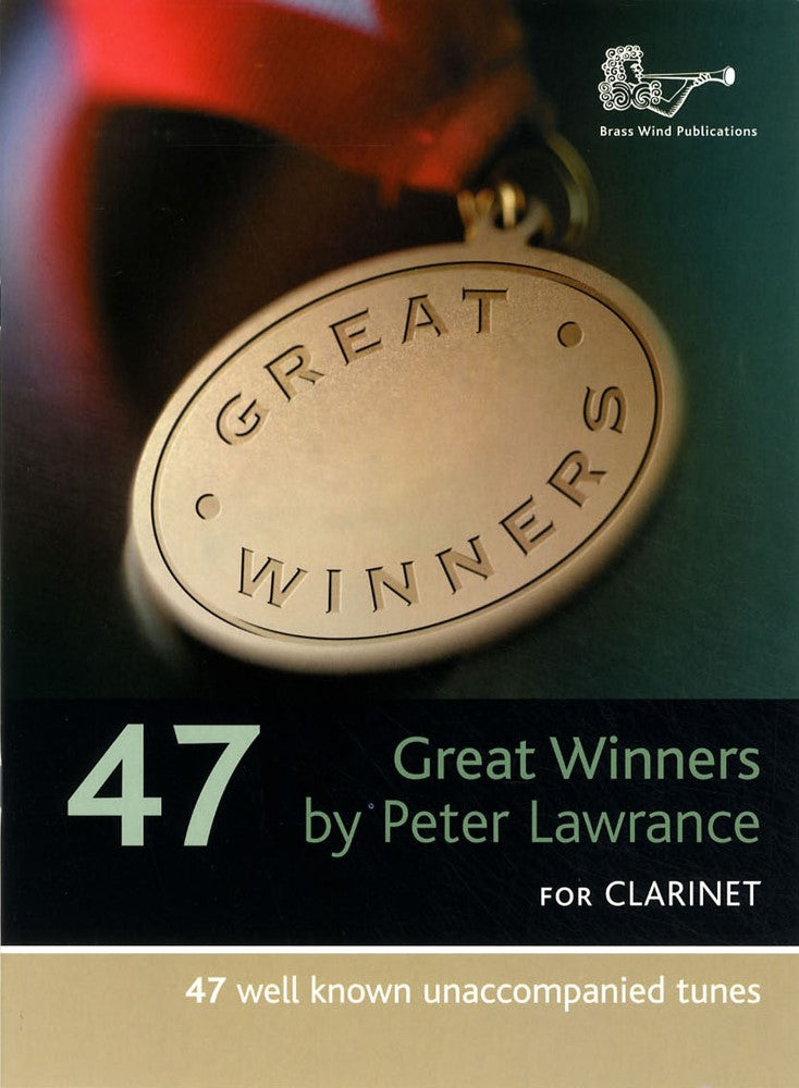 front cover of Great Winners Clarinet Book Only