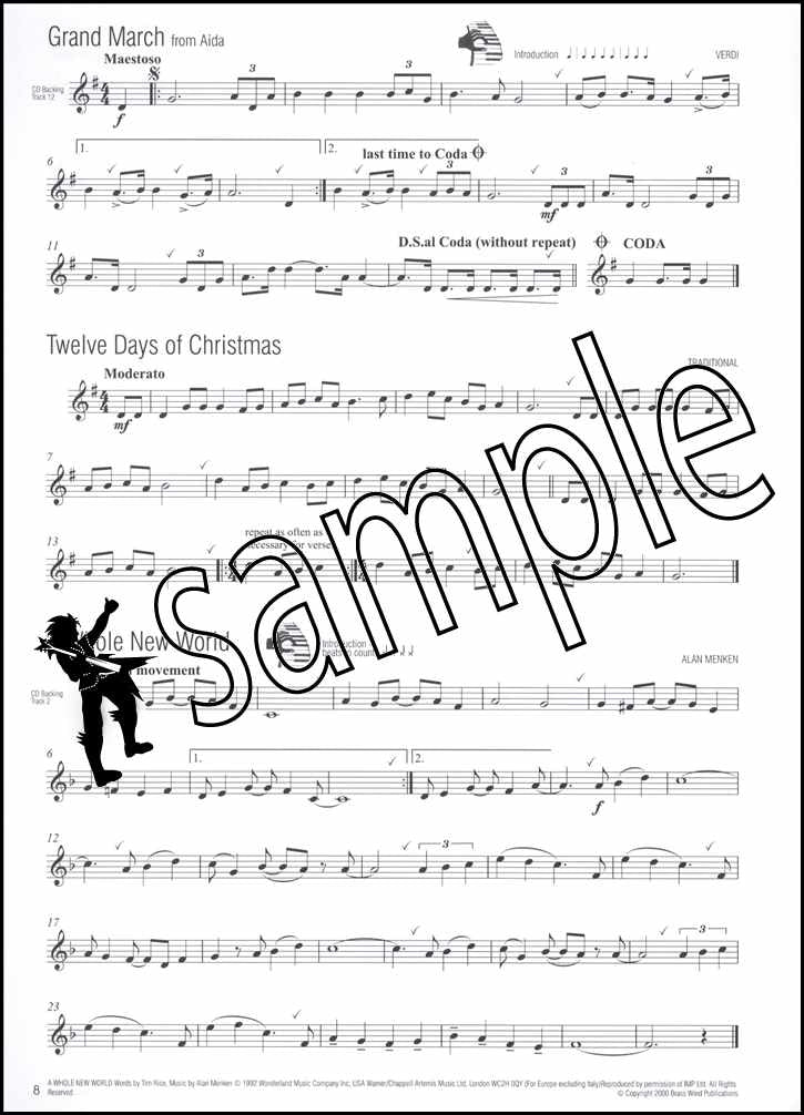 2nd sample page from Easy Winners for Descant Recorder Book/CD