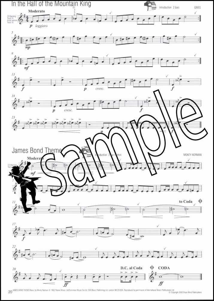 back cover of Easy Winners for Descant Recorder Book/CD