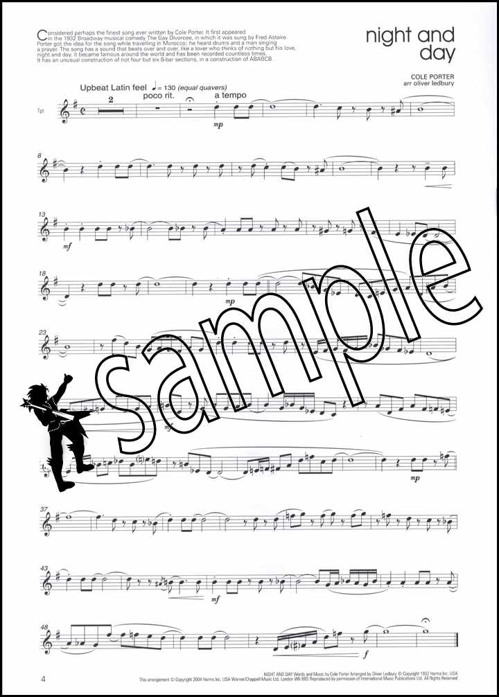 2nd sample page from Big Chillers Trumpet Book Only