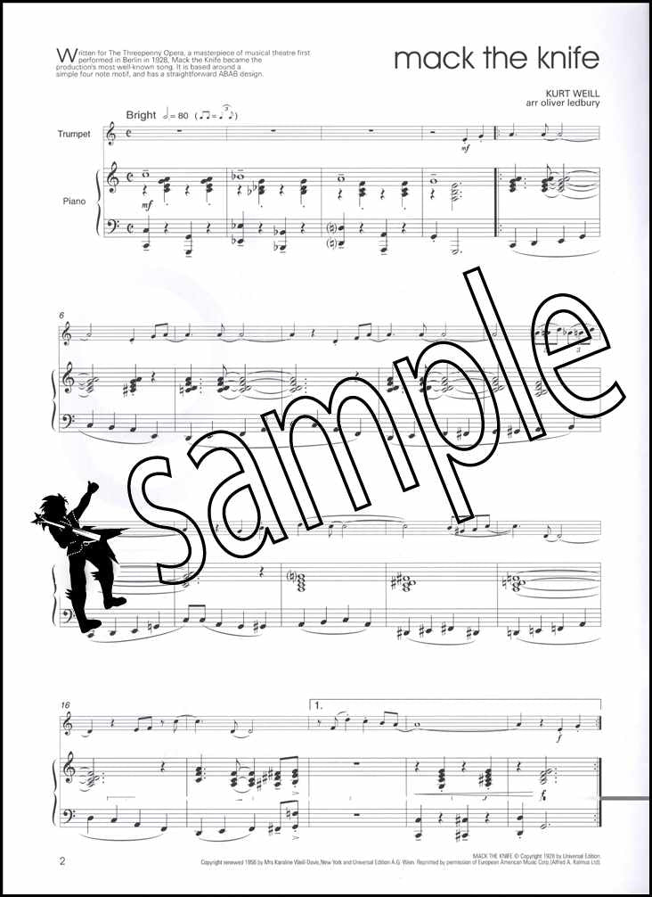 back cover of Big Chillers Trumpet Book Only