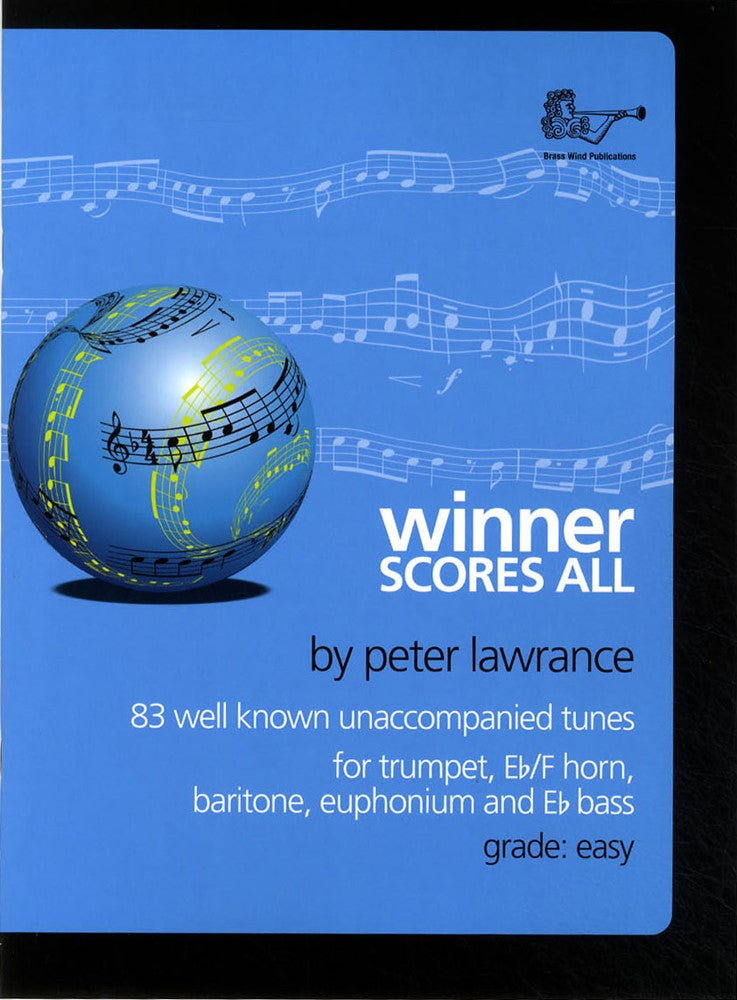 front cover of Winner Scores All Trumpet Horn Baritone Book Only