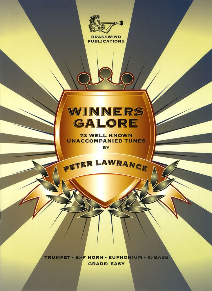 front cover of Winners Galore Trumpet Horn Euphonium Book Only