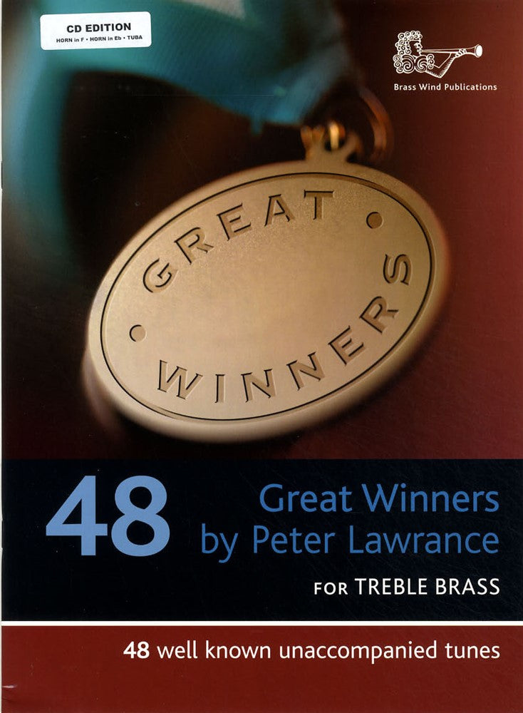 front cover of Great Winners for Horn in F Horn in Eb Tuba Book/CD