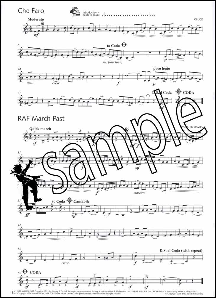 2nd sample page from Great Winners for Horn in F Horn in Eb Tuba Book/CD