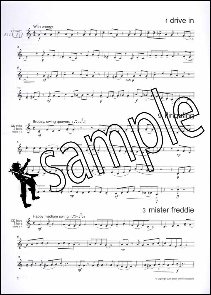 1st sample page from Smooth Groove Horn in Eb Book/CD by Don Blakeson