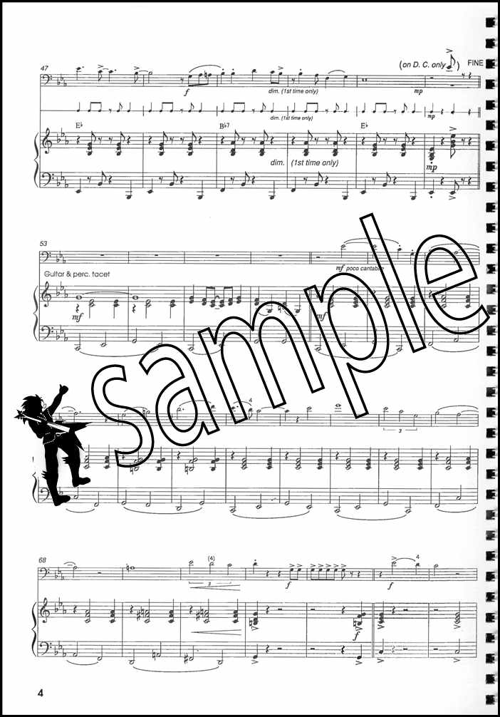 3rd sample page from Jazzed Up Too for Trombone Treble Clef by Jim Parker