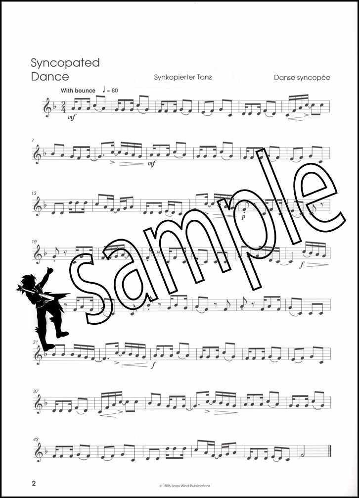1st sample page from Featuring Melody Studies for Tuba Treble Clef by Peter Lawrance