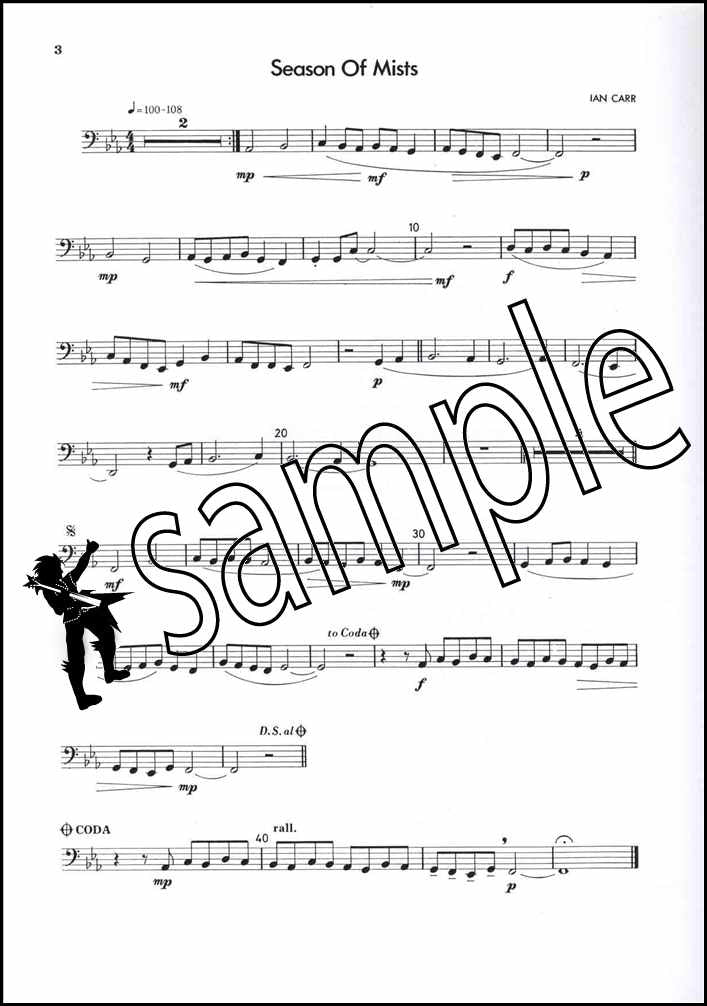 2nd sample page from Up Front Album for Eb Bass/Tuba Book 1 Bass Clef