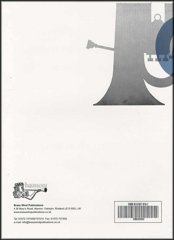 back cover of 20 Supplementary Tunes for Tuba Bass Clef by Edward Gregson