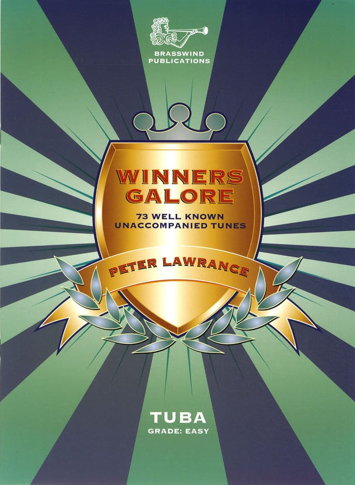 front cover of Winners Galore for Tuba Bass Clef Book Only