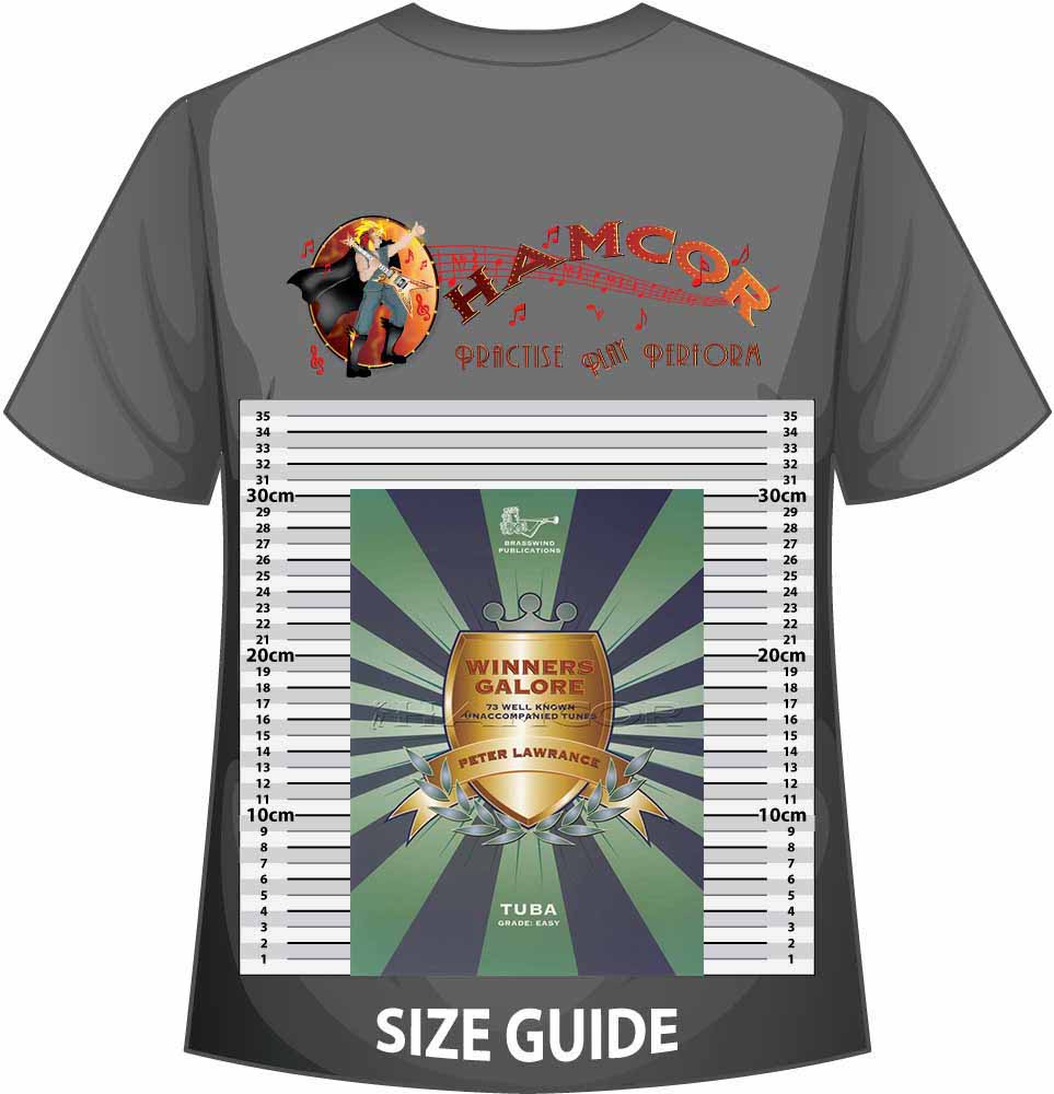 front cover of Winners Galore for Tuba Bass Clef Book Only on a size guide