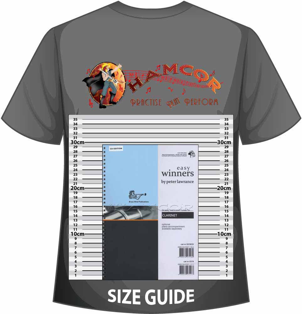 front cover of Easy Winners for Clarinet Book/CD on a size guide