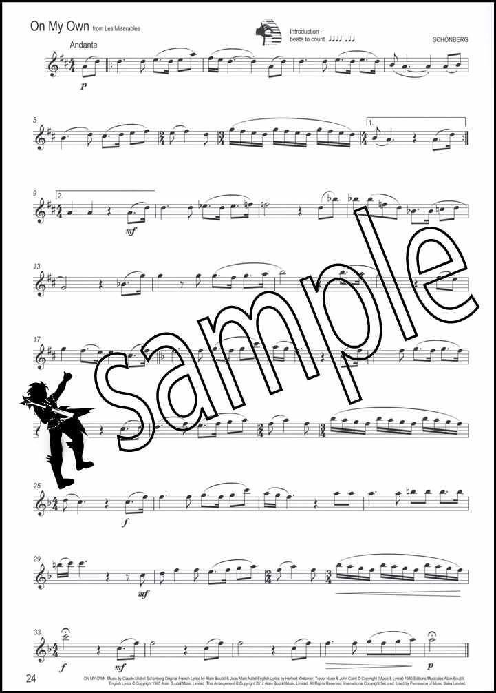 3rd sample page from Great Winners for Oboe Book Only