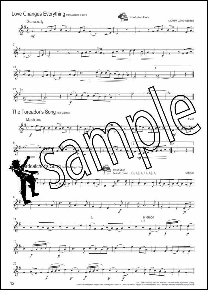 2nd sample page from Winner Scores All Oboe Book/CD
