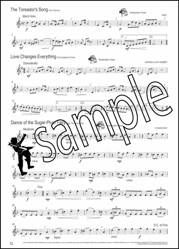 2nd sample page from Winner Scores All for Descant Recorder Book/CD