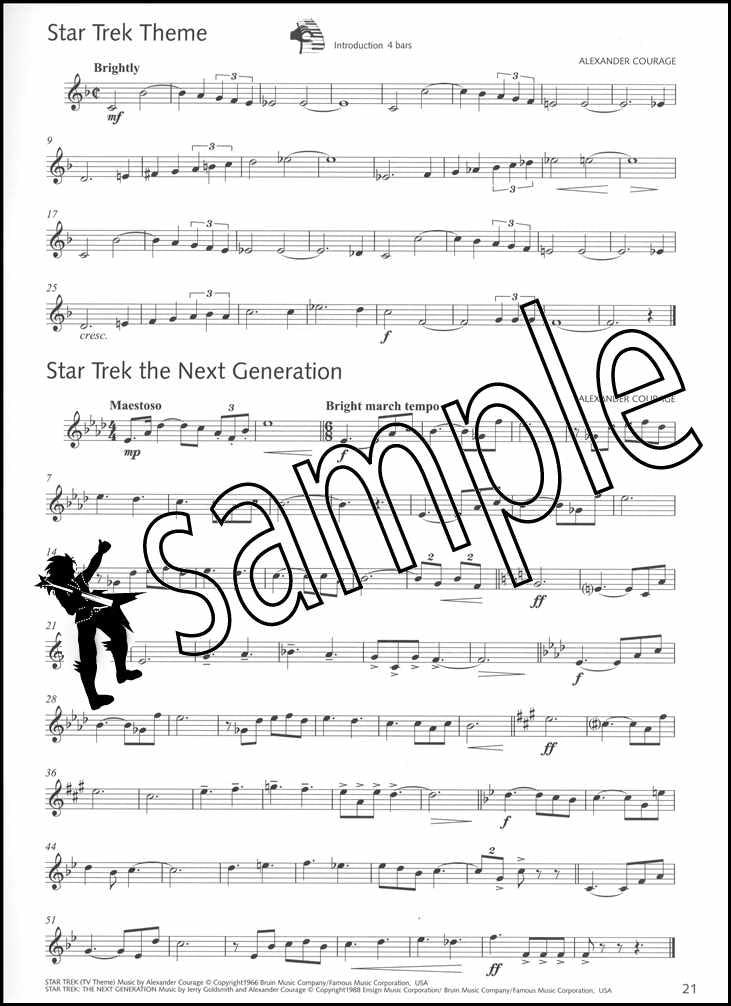 3rd sample page from Great Winners for Treble Brass Book Only