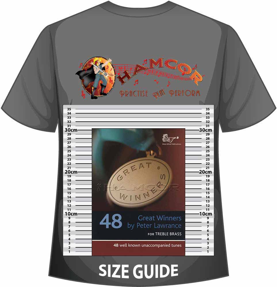 front cover of Great Winners for Treble Brass Book Only on a size guide