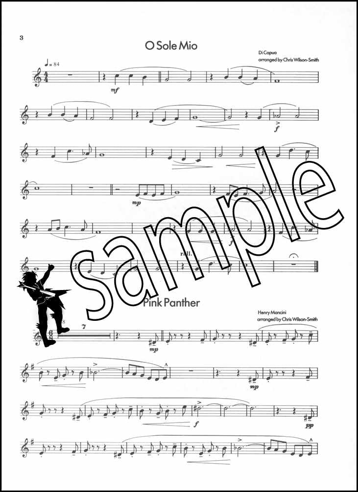 2nd sample page from All Jazzed Up for Eb Horn