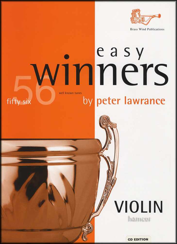 front cover of Easy Winners for Violin Book/CD