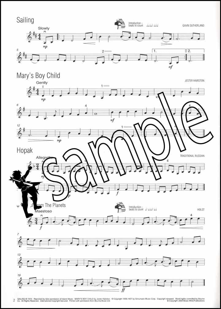 1st sample page from Easy Winners for Violin Book/CD