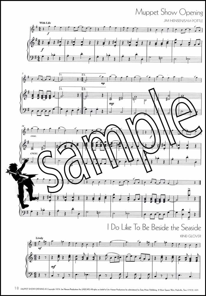 back cover of Winners Galore Piano Accompaniment for Flute