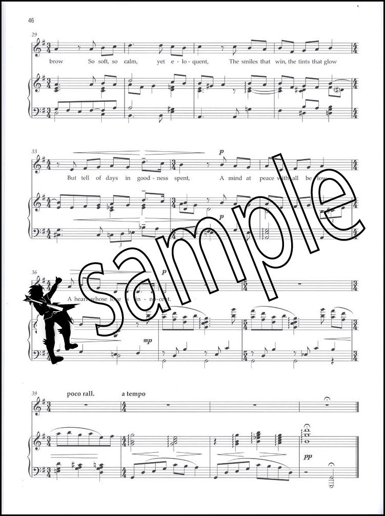 3rd sample page from The Best of Grades 4-5 Singing High Voice Book/Audio by Heidi Pegler