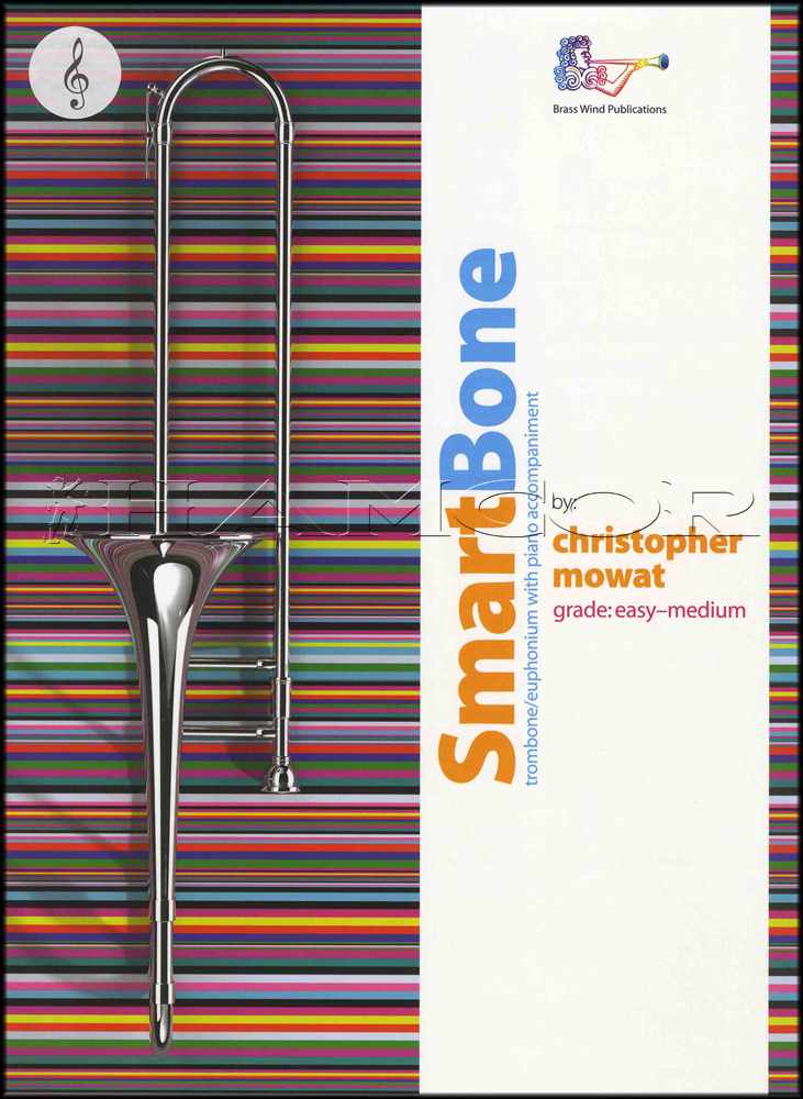 front cover of SmartBone Trombone/Euphonium Treble Clef by Christopher Mowat