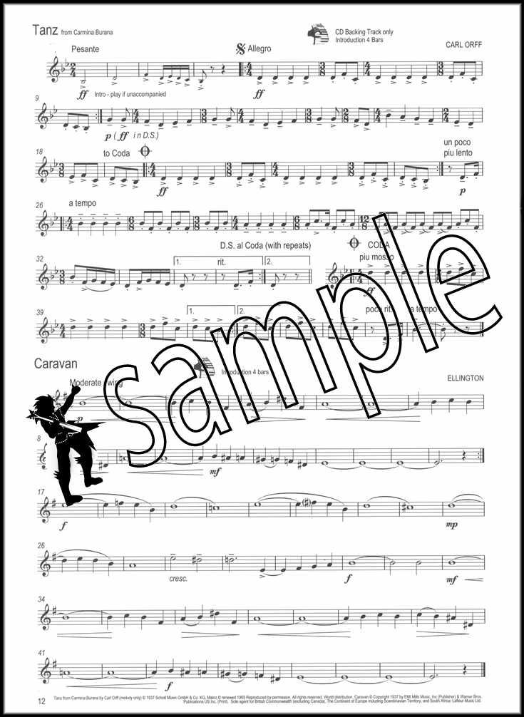 2nd sample page from Winning Matrix for F Horn Book Only
