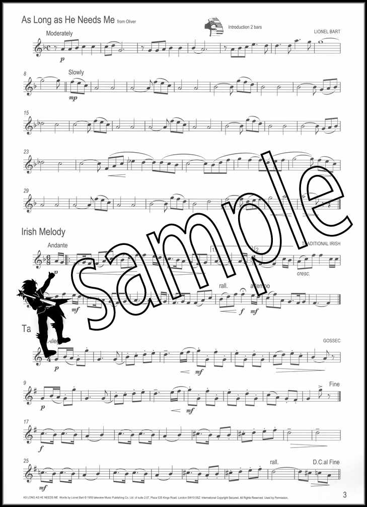 1st sample page from Great Winners for Oboe Book/CD