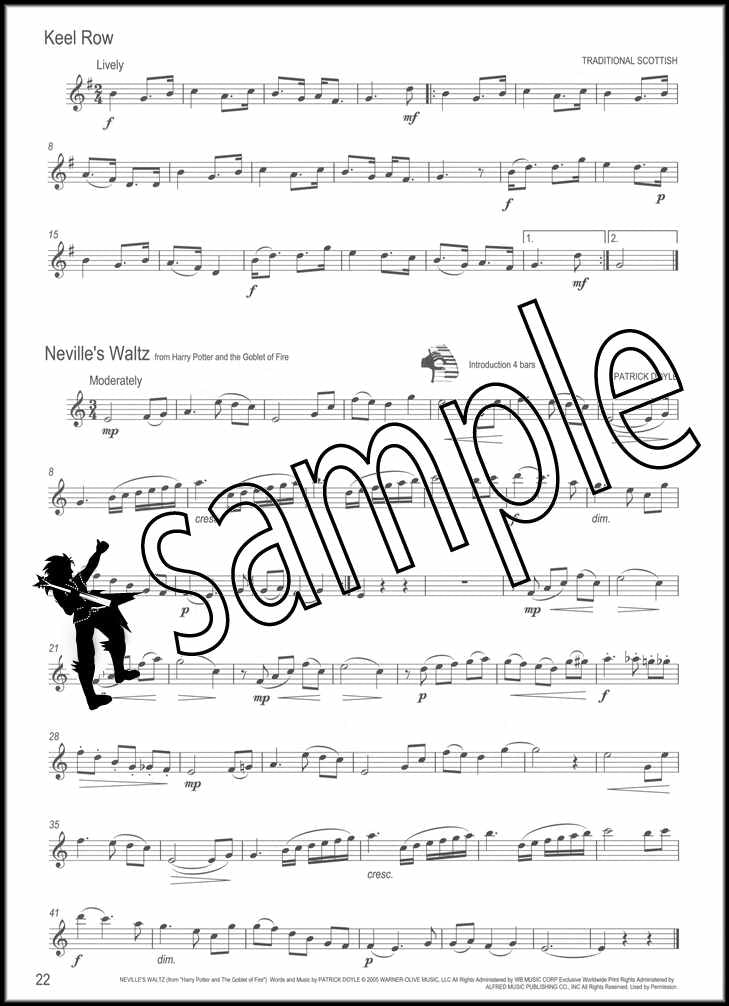 3rd sample page from Great Winners for Oboe Book/CD