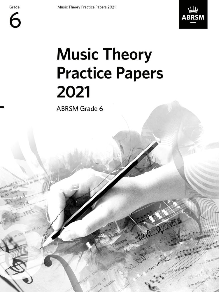 front cover of ABRSM Music Theory Practice Papers 2021 Grade 6