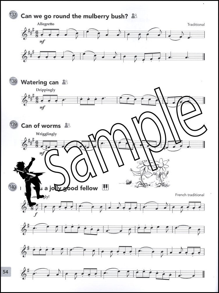 3rd sample page from Paul Harris's Trombone Basics (Treble Clef Edition)