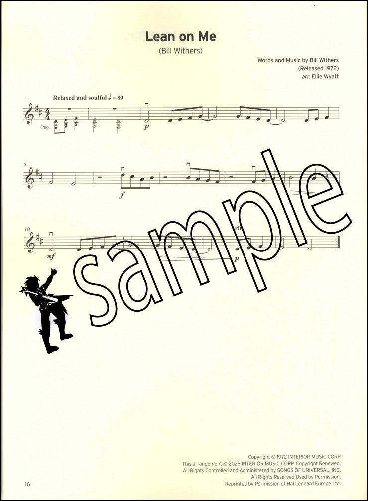 3rd sample page from Trinity College London Violin Exam Pieces Initial from 2025