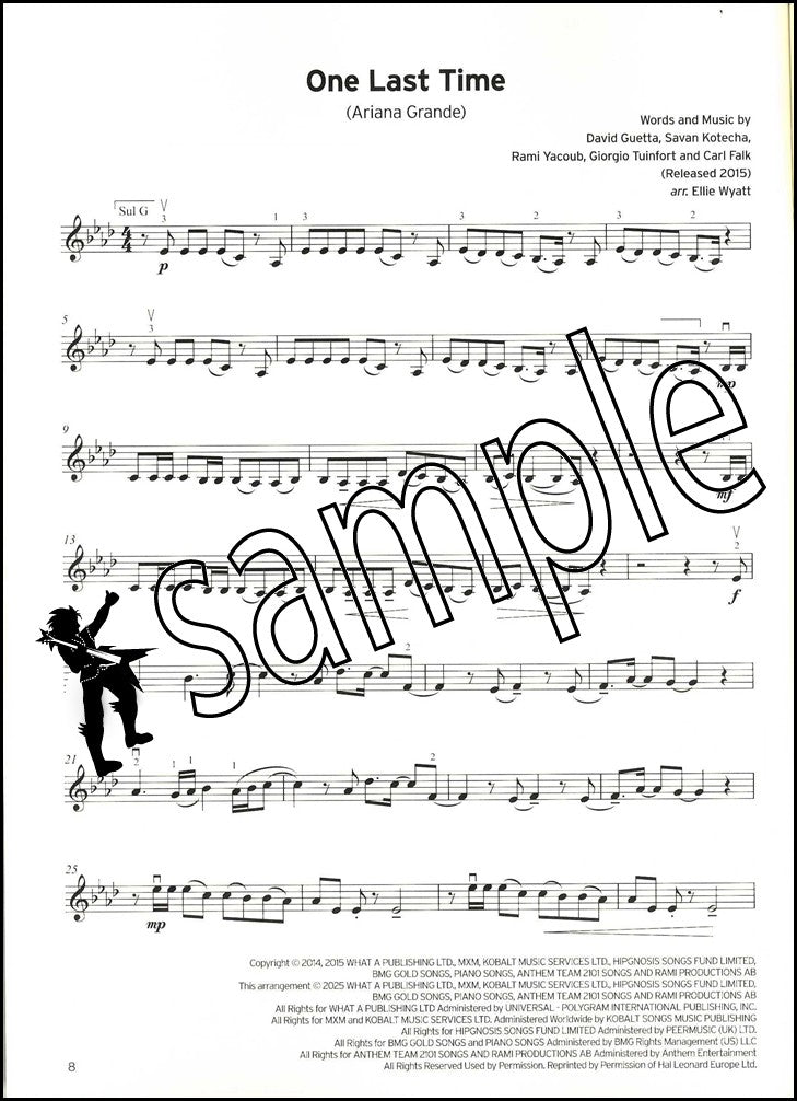1st sample page from Trinity College London Violin Exam Pieces Grade 5 from 2025