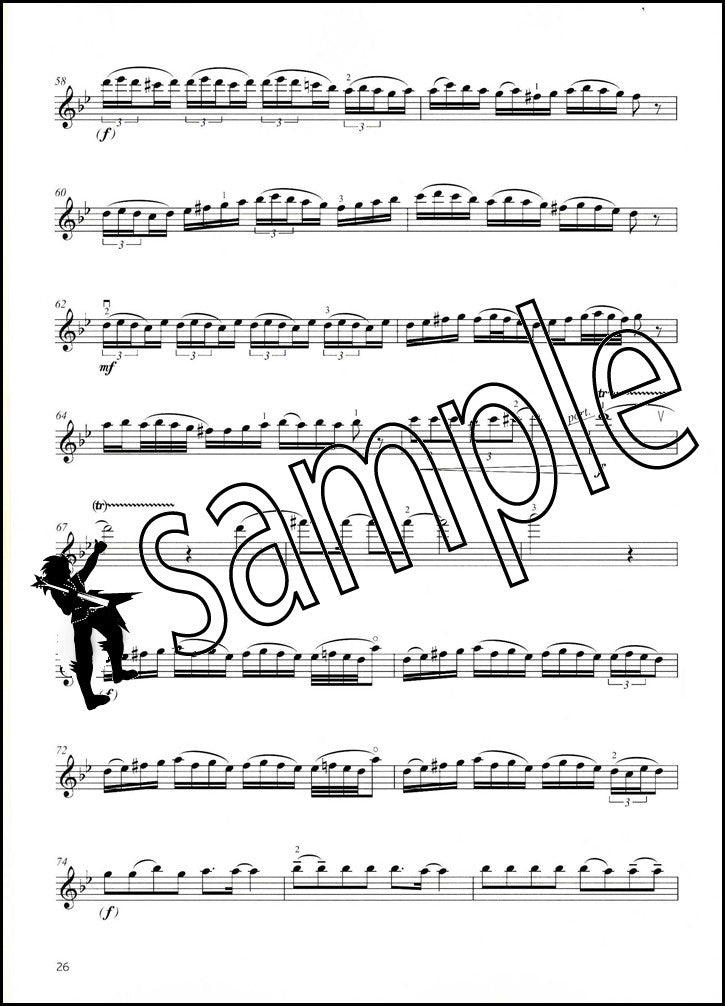 2nd sample page from Trinity College London Violin Exam Pieces Grade 7 from 2025