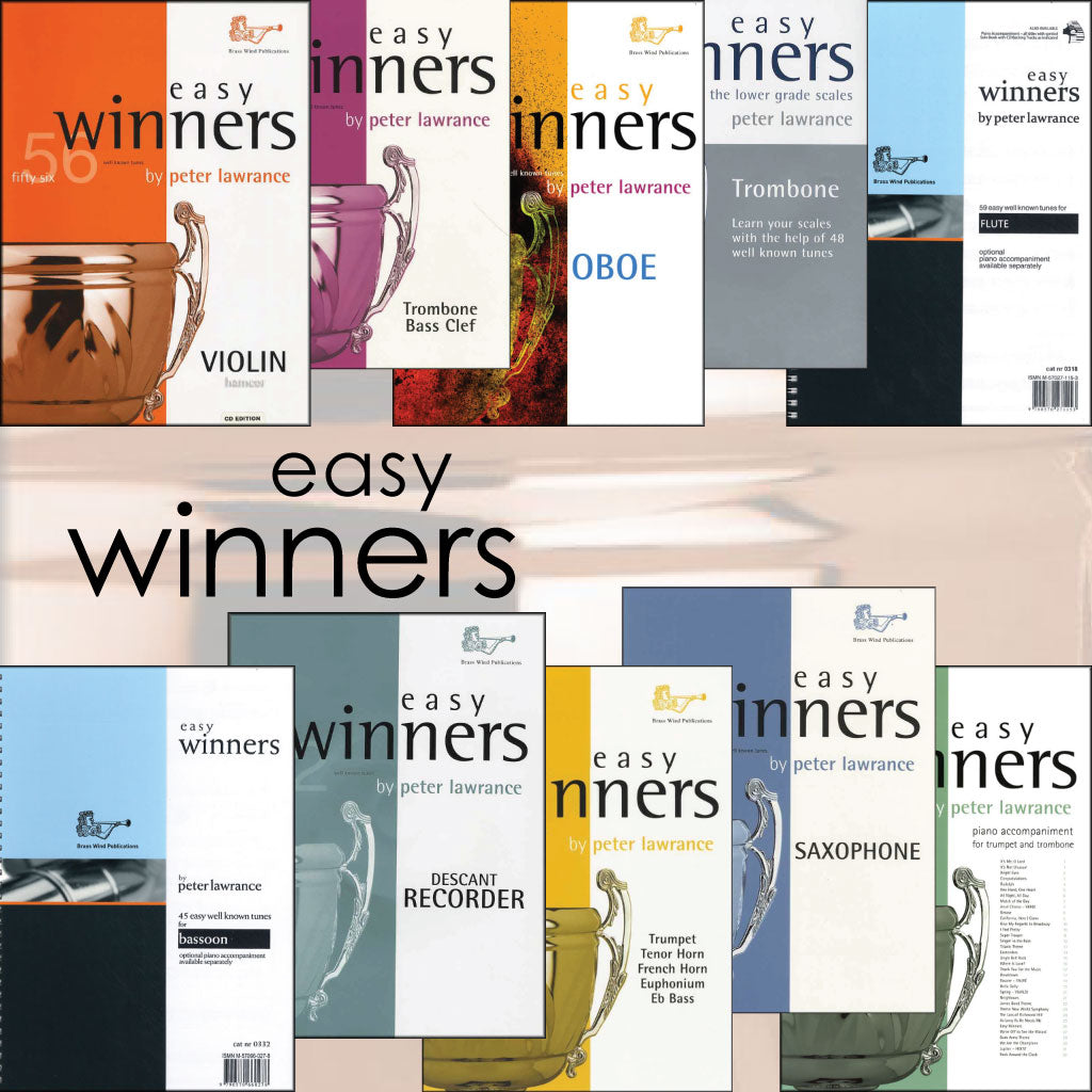 Easy Winners by Peter Lawrance | Brass Wind