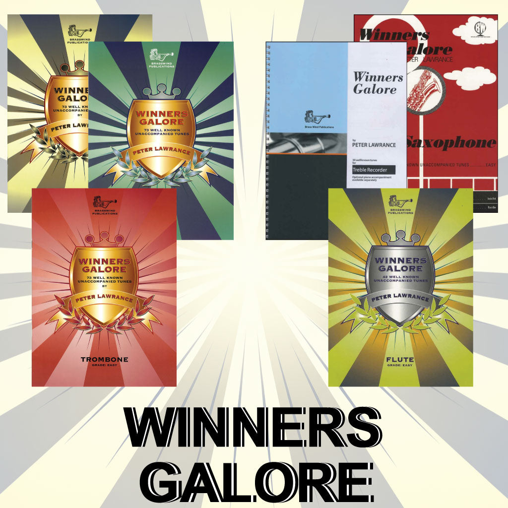 Winners Galore by Peter Lawrance | Brass Wind
