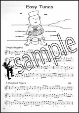 3rd sample page from Easy Peasy Tunes Music Book