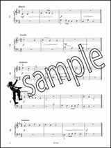 1st sample page from ABRSM Piano Specimen Sight-Reading Tests Grade 1