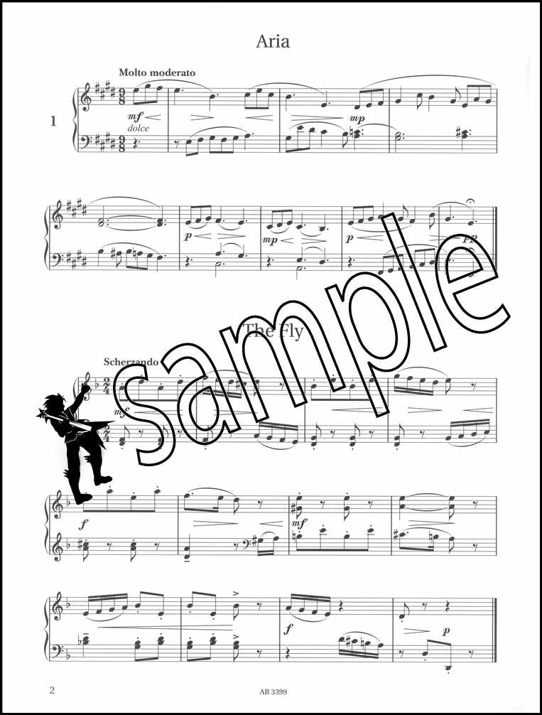 1st sample page from ABRSM Piano Specimen Sight-Reading Tests Grade 6