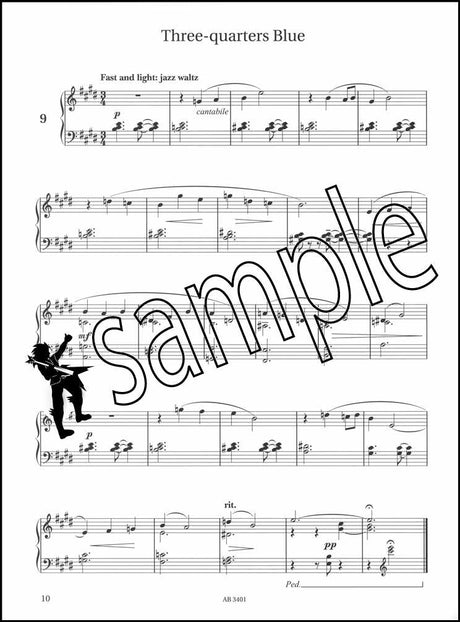 2nd sample page from ABRSM Piano Specimen Sight-Reading Tests Grade 8