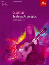 front cover of ABRSM Guitar Scales & Arpeggios Grades 1-5