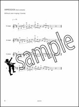 2nd sample page from ABRSM Guitar Scales & Arpeggios Grades 1-5